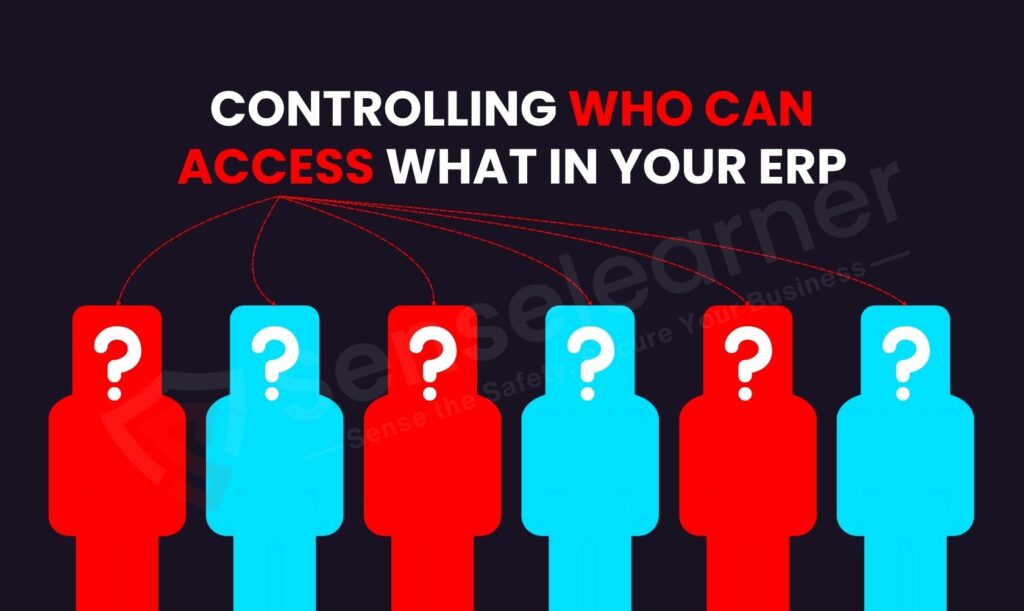 Image showing "Controlling who can access what in your ERP"