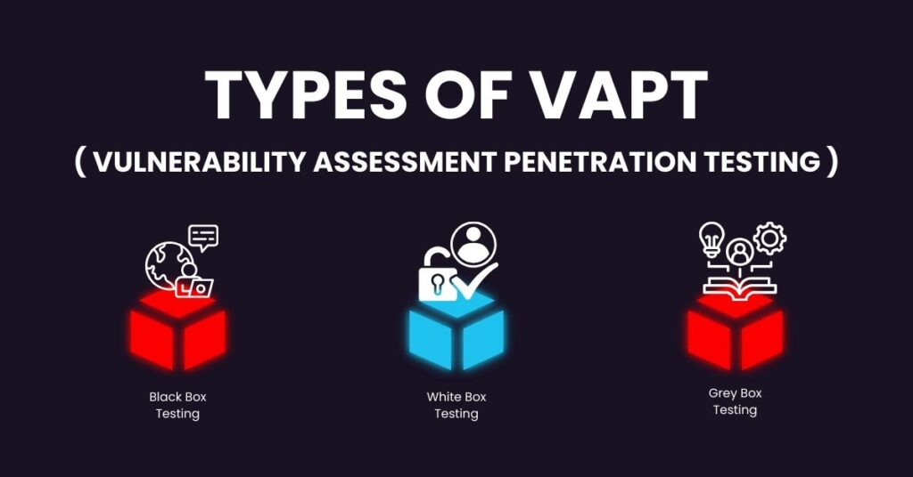IMAGE SHOWING "Types of VAPT"